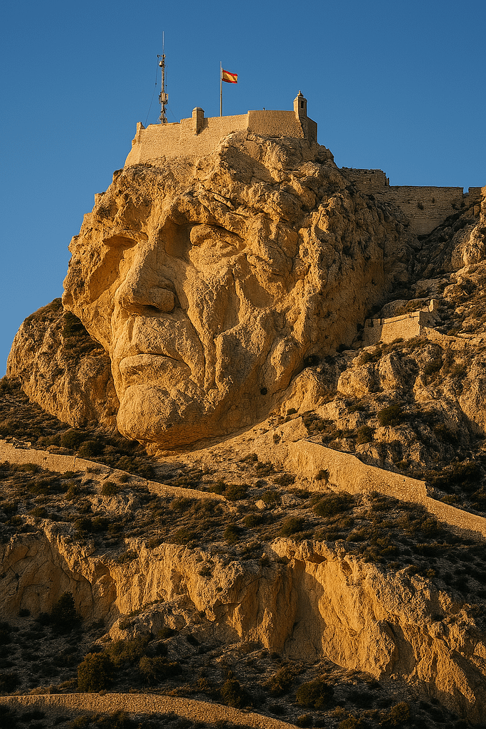 La Leyenda De La Cara Del Moro Del Castillo De Alicante