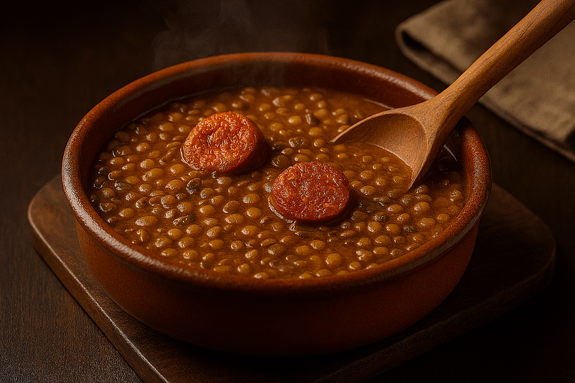 Lentejas Estofadas con Chorizo